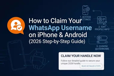 How to Claim Your WhatsApp Username on iPhone & Android (2026 Step-by-Step Guide)