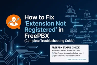 How to Fix “Extension Not Registered” in FreePBX: Complete Troubleshooting Guide